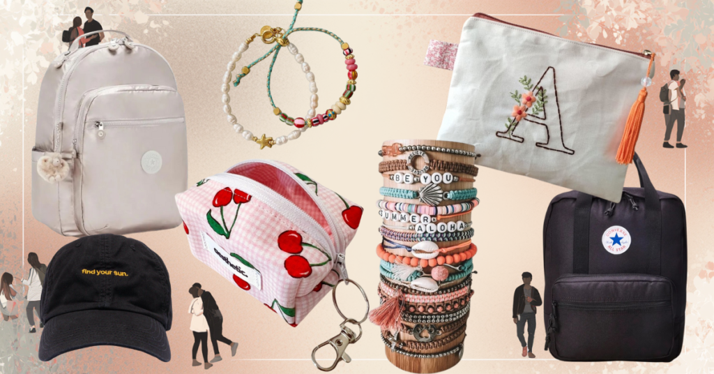 Acessórios  como presente para adolescentes