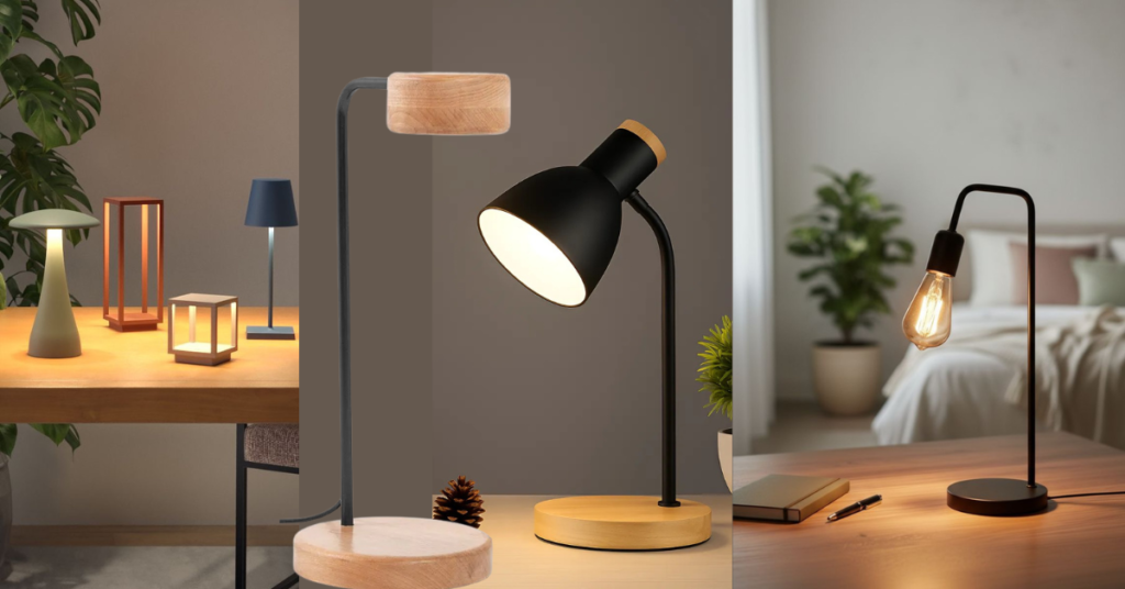 Luminárias de mesa como sugestão de presente