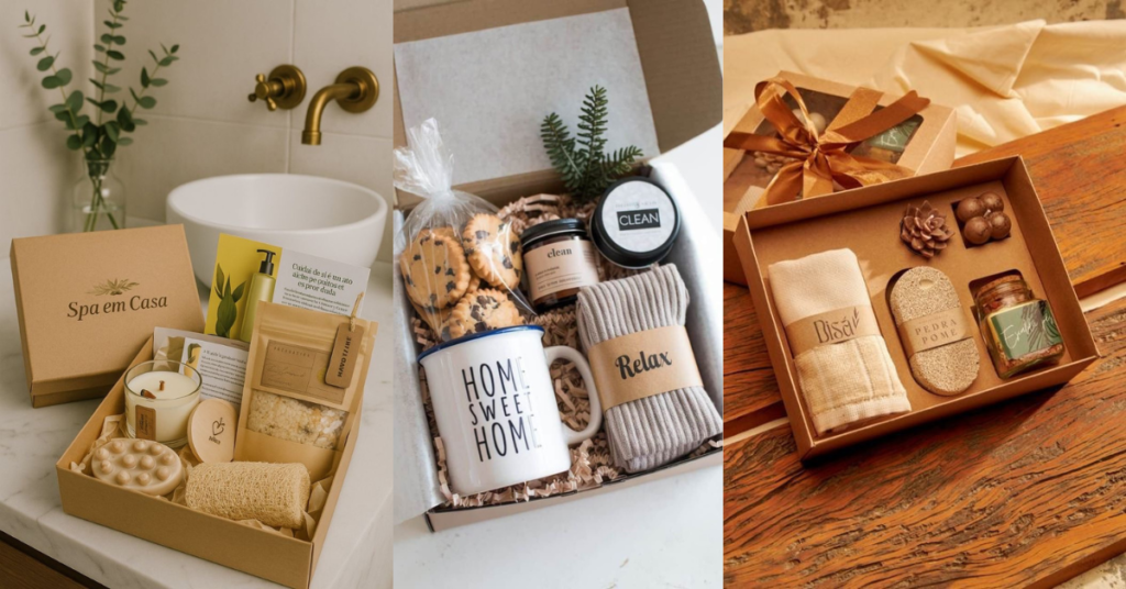 kits de autocuidado como sugestão de presente
